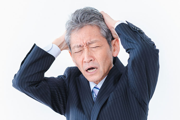 老年期不安障害イメージ